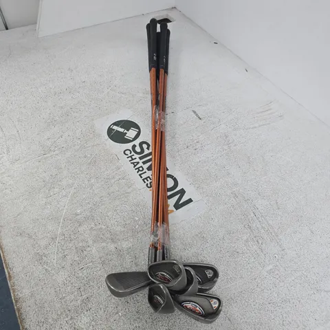 PING TFC 129 I REGULAR TIP FLEX CONTROL 6 PC GOLF CLUB SET (INCLUDES 6,7,8,9,S,W IRON)