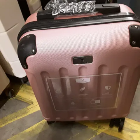 UNBOXED KEPLIN LUGG SMALL SIZE TRAVEL LUGGAGE WITH WHEELS PINK COLOUR