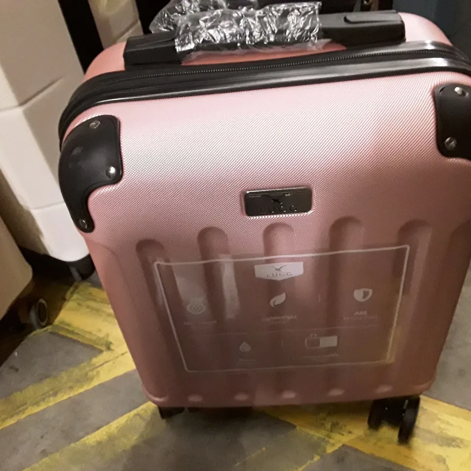 UNBOXED KEPLIN LUGG SMALL SIZE TRAVEL LUGGAGE WITH WHEELS PINK COLOUR