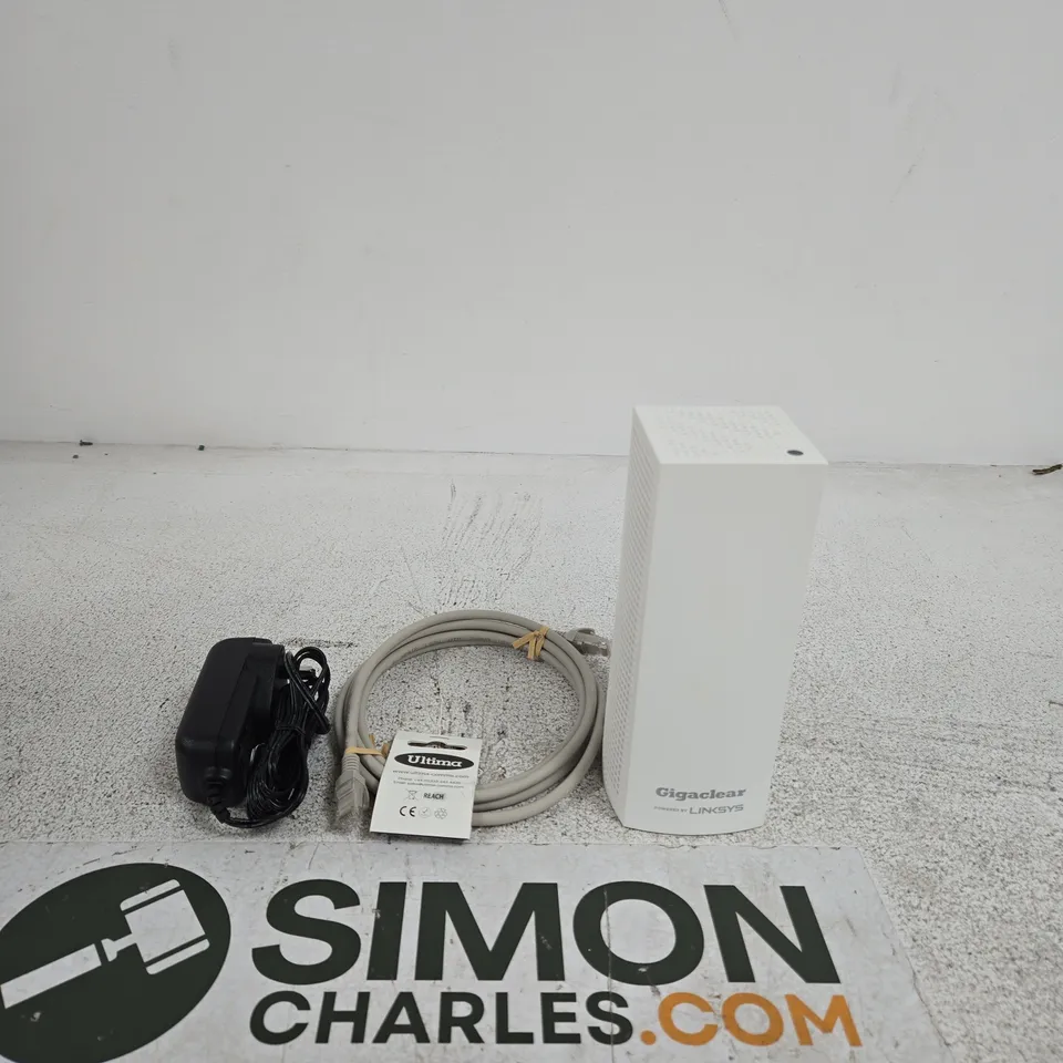 LINKSYS VELOP WHW03 V2 MESH WI‑FI NODE – WHITE (GIGACLEAR POWERED BY LINKSYS)