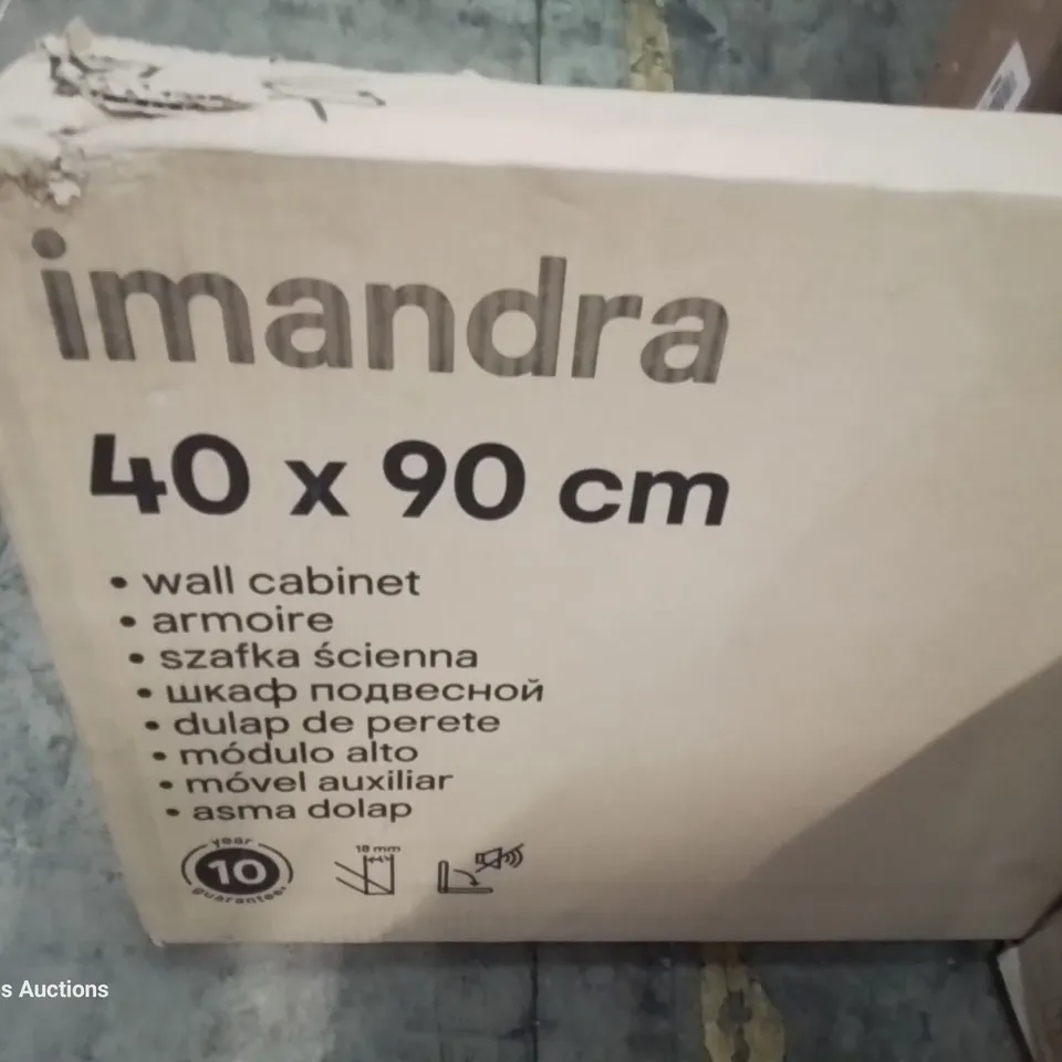 BOXED GOODHOME IMANDRA WALL CABINET 40 × 90cm