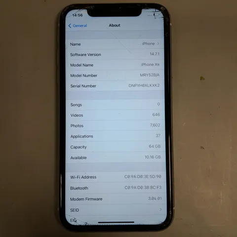 APPLE IPHONE XR SMARTPHONE