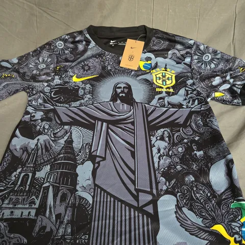 BRAZIL FC LIMITED EDITION FOOTBALL JERSEY SIZE S