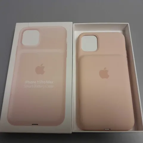 APPLE IPHONE 11 PRO MAX SMART BATTERY CASE IN PINK SAND