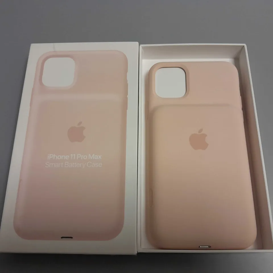 APPLE IPHONE 11 PRO MAX SMART BATTERY CASE IN PINK SAND