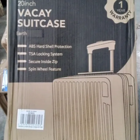 BOXED LUGG VACAY SUITCASE