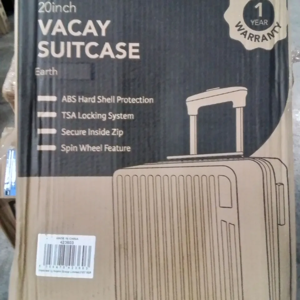 BOXED LUGG VACAY SUITCASE