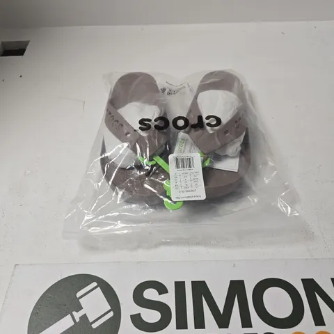 BAGGED BAYA PLATFORM CROC FLIP FLOPS SIZE UK 6
