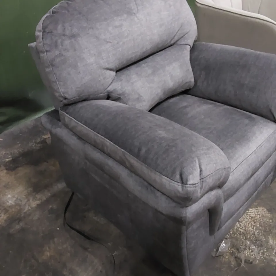 DESIGNER UPHOLSTERED FABRIC DEEP ARMCHAIR 