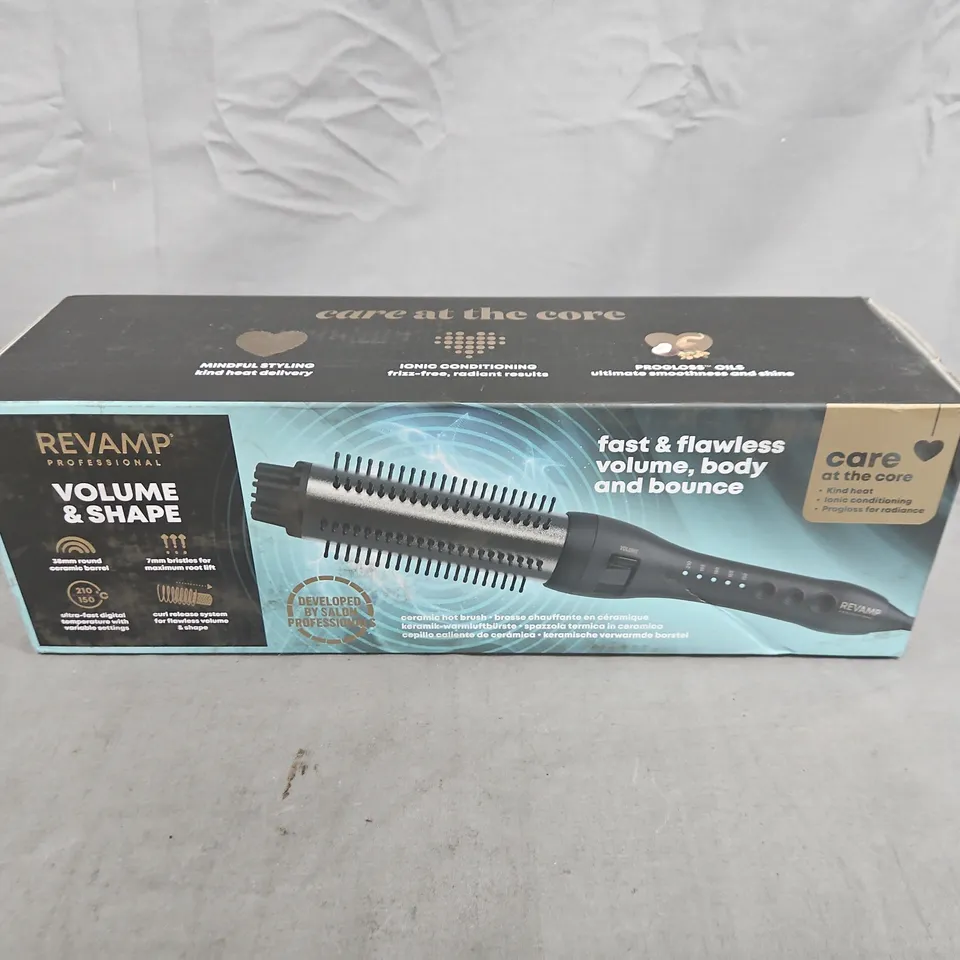 BOXED REVAMP VOLUME & SHAPE HAIR STYLER – CORDED, BLACK