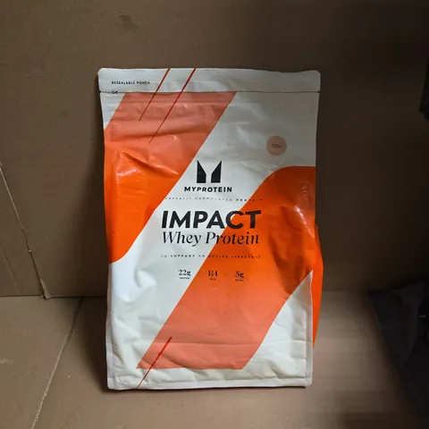 MYPROTEIN IMPACT WHEY PROTEIN – VANILLA, 2.5KG RESEALABLE POUCH