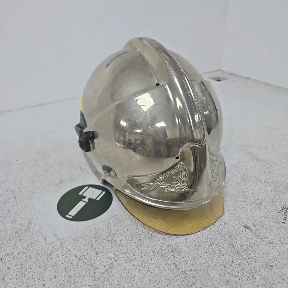 FRENCH SAPEURS-POMPIERS FIREFIGHTER HELMET – DECORATIVE METAL HELMET (LCF FRANCE)