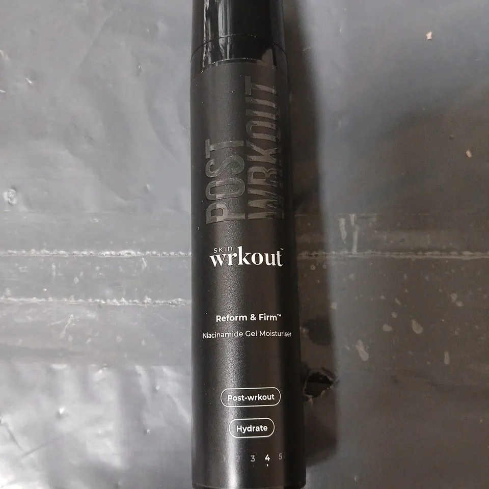 APPROXIMATELY 20 SKIN WORKOUT POST-WORKOUT NIACINAMIDE GEL MOISTURISER – REFORM & FIRM, 50ML