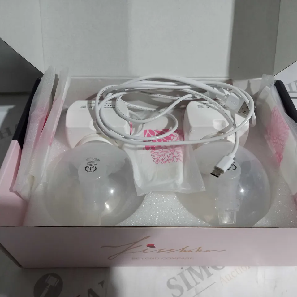 BOXED KISSBOBO ELECTRIC WEARABLE BREAST PUMP - S12