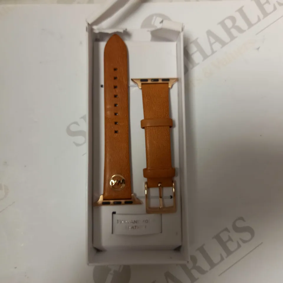 MICHAEL KORS LADIES APPLE STRAP LEATHER RRP £69
