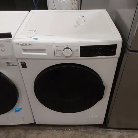 RUSSELL HOBBS FREESTANDING 8KG WASHING MACHINE IN WHITE, MODEL: RH814W111W