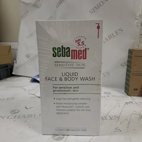 BOXED SEBA MED FACE AND BODY WASH 