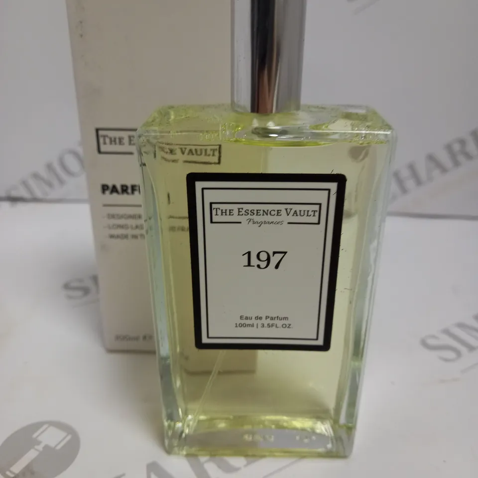 BOXED THE ESSENCE VAULT FRAGRANCES PARFUM NO 197 100ML