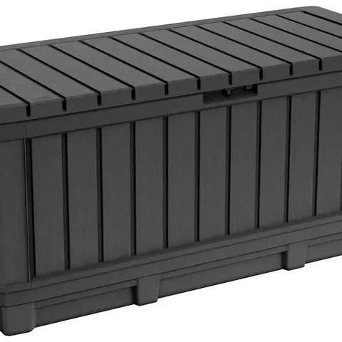 BOXED KETER KENTWOOD OUTDOOR GARDEN STORAGE BOX 350L