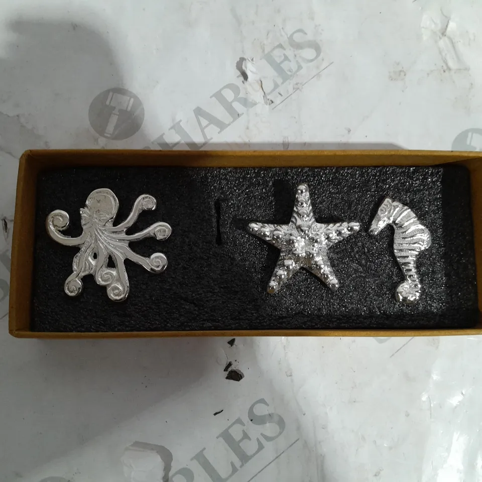 BOXED GULINARY CONCEPTS LONDON GLASS CHARMS