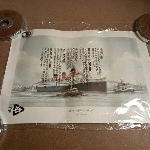 M. G. PEARSON "R.M.S. QUEEN MARY" ART PRINT