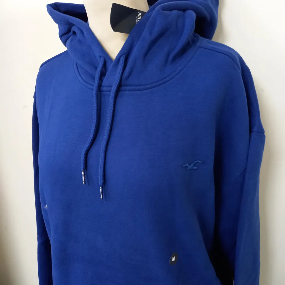 HOLLISTER CASUAL BLUE HOODIE SIZE M