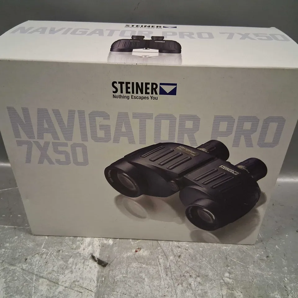 BOXED STEINER NAVIGATOR PRO 7X50 BINOCULARS 