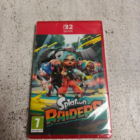NINTENDO SWITCH GAME – SPLATOON RAIDERS (SEALED)