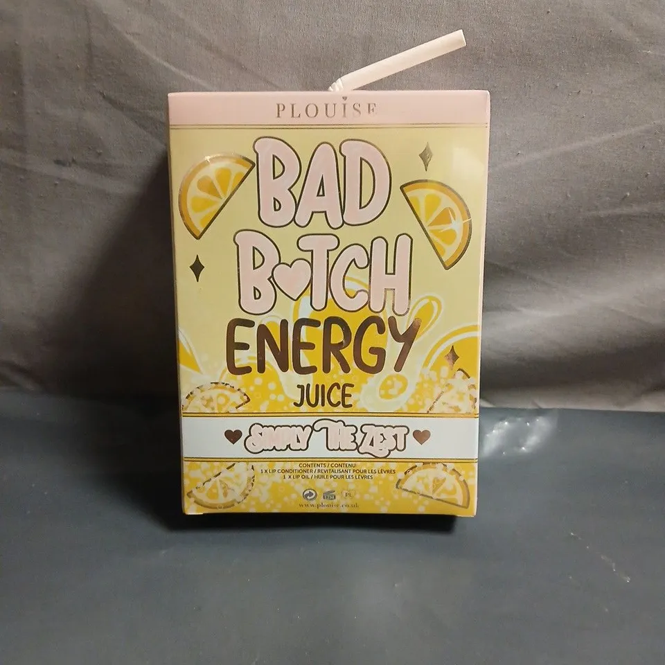 PLOUISE BAD BITCH ENERGY JUICE, SIMPLE THE ZEST, 20ML. SEALED