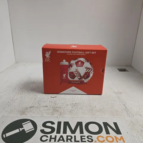 LIVERPOOL FC SIGNATURE FOOTBALL GIFT SET (BOXED)