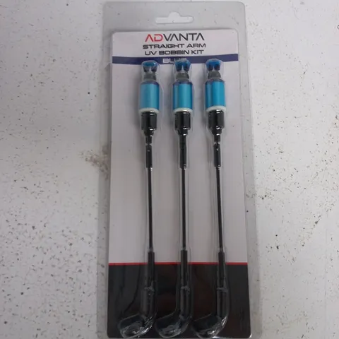 ADVANTA STRAIGHT ARM UV BOBBIN KIT – BLUE, 3-PACK 