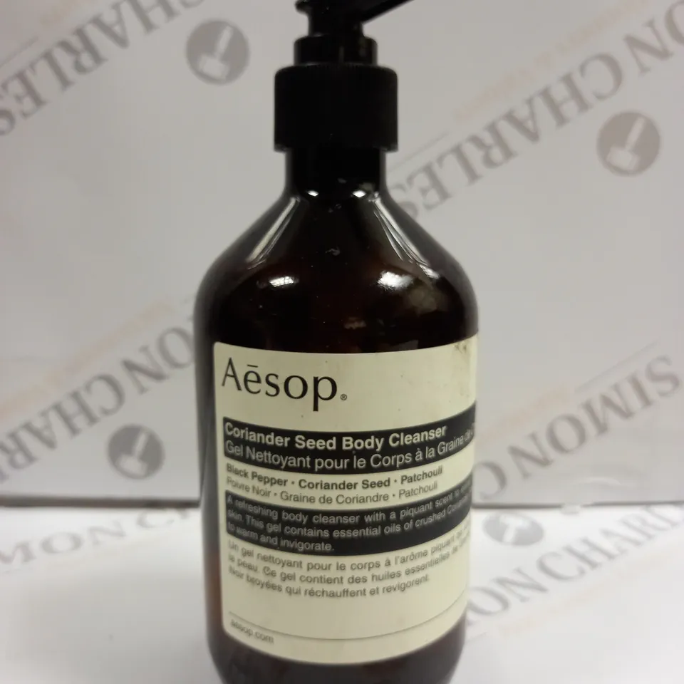 AESOP GERANIUM LEAF BODY CLEANSER GEL 500ML