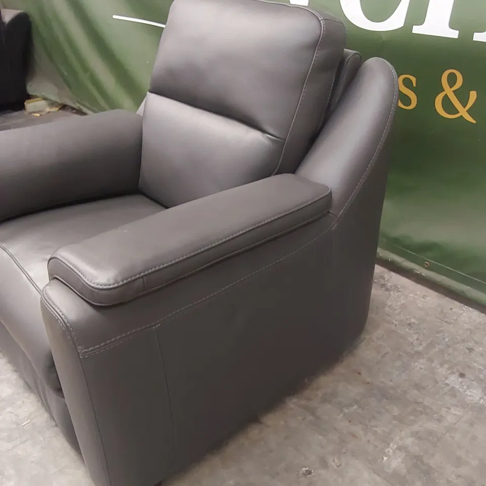 QUALITY DESIGNER ITALIAN MADE AVILA LEATHER ELECTRIC RECLINER CHAIR