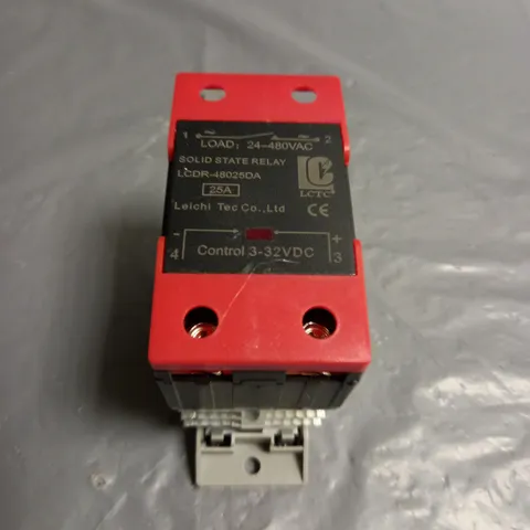 SINGLE PHASE SOLID STATE RELAY 10A 25A 40A DIN RAIL MOUNTED DC CONTROL AC SSR