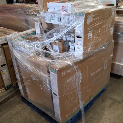 PALLET CONTAINING APPROXIMATELY 20 ASSORTED DAMAGED TVS