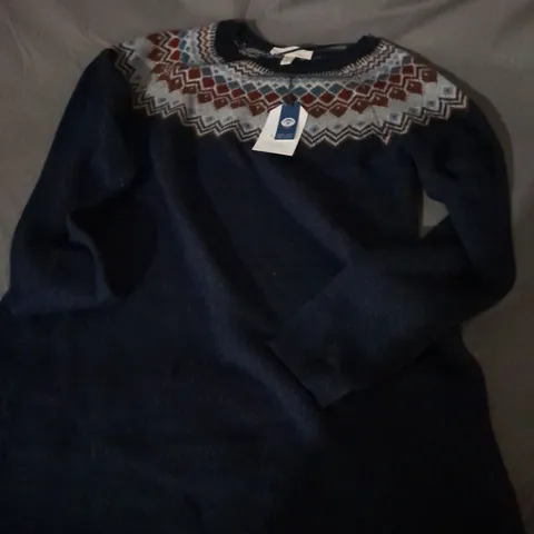 SEASALT CORNWALL CENTREPIECE DRESS ANDRENA MARITIME MIX SIZE 10