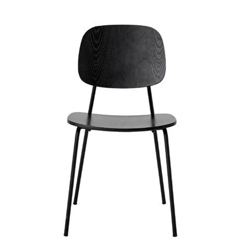 MONZA DINING CHAIR - VELVET BLACK