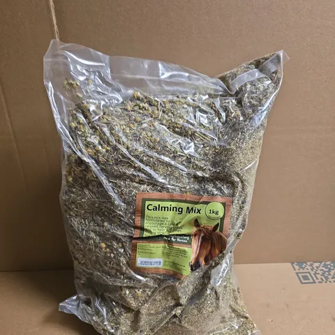 CALMING MIX 1KG – HERBAL SUPPLEMENT FOR HORSES