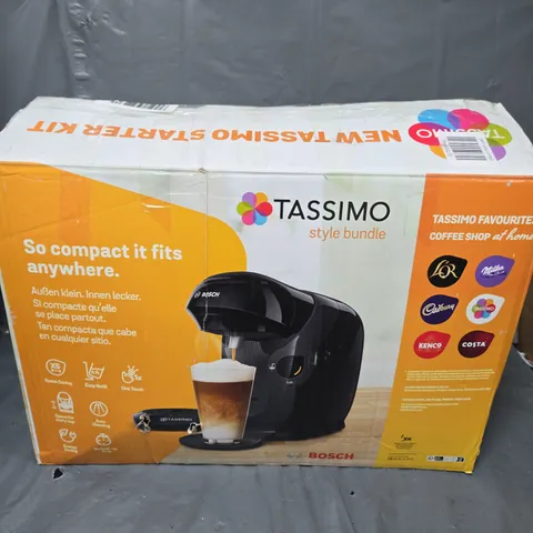 BOXED BOSCH TASSIMO STYLE COFFEE MACHINE