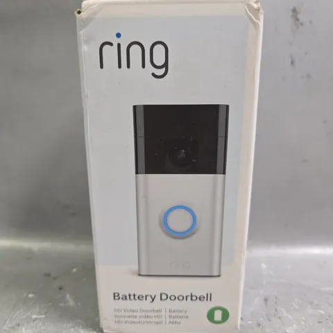 SEALED RING BATTERY DOORBELL