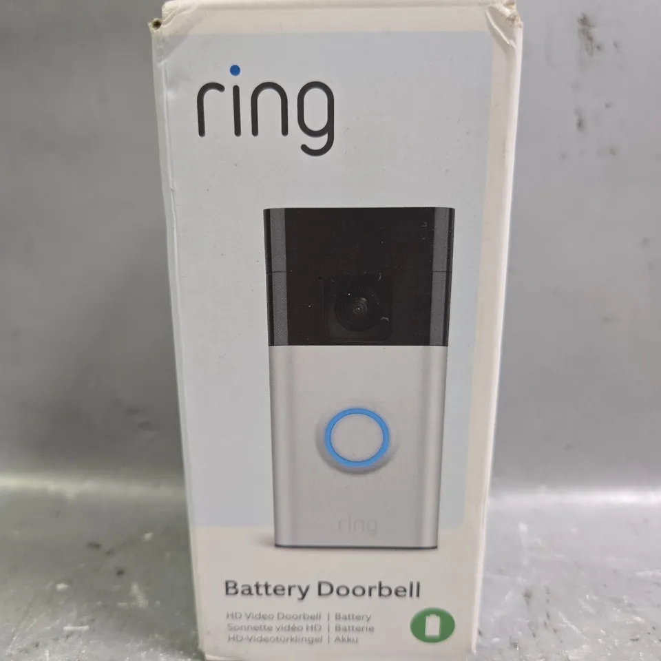 SEALED RING BATTERY DOORBELL