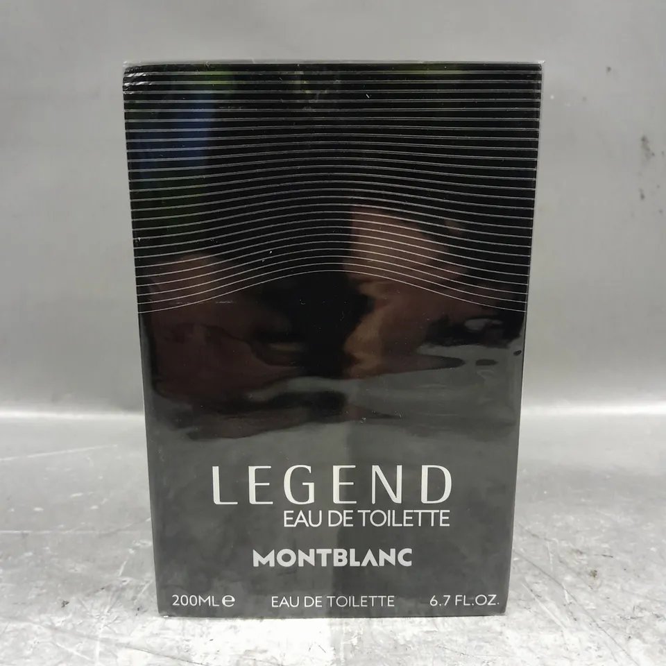 BOXED AND SEALED MONTBLANC LEGEND EAU DE TOILETTE 200ML