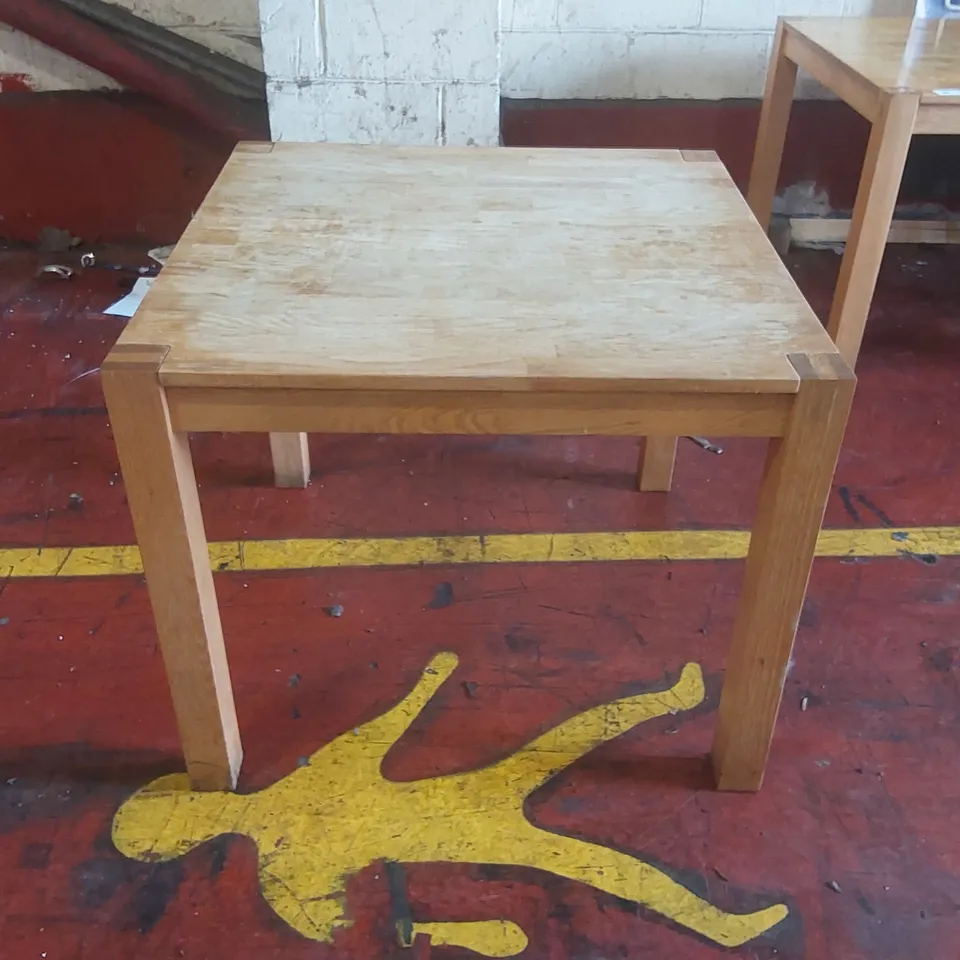 SOLID WOOD RESTAURANT DINING TABLE