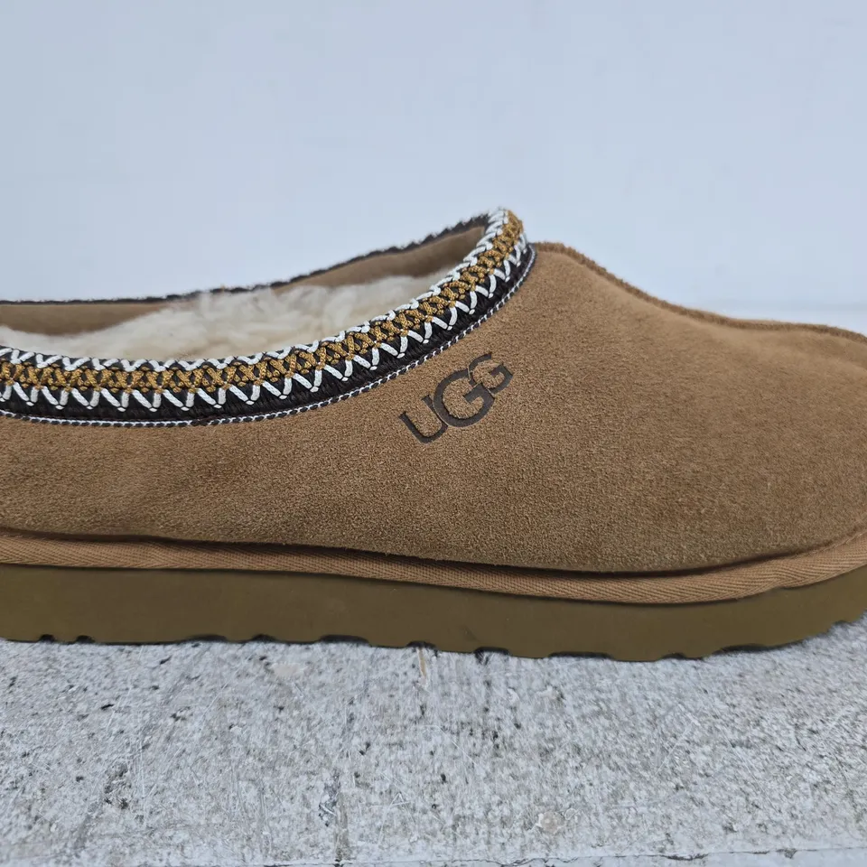 UGG TASMAN II SLIPPERS, CHESTNUT - SIZE UK 11