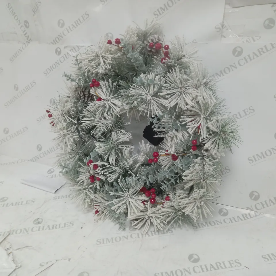 BOXED BAVARIAN LIT WREATH RRP £38
