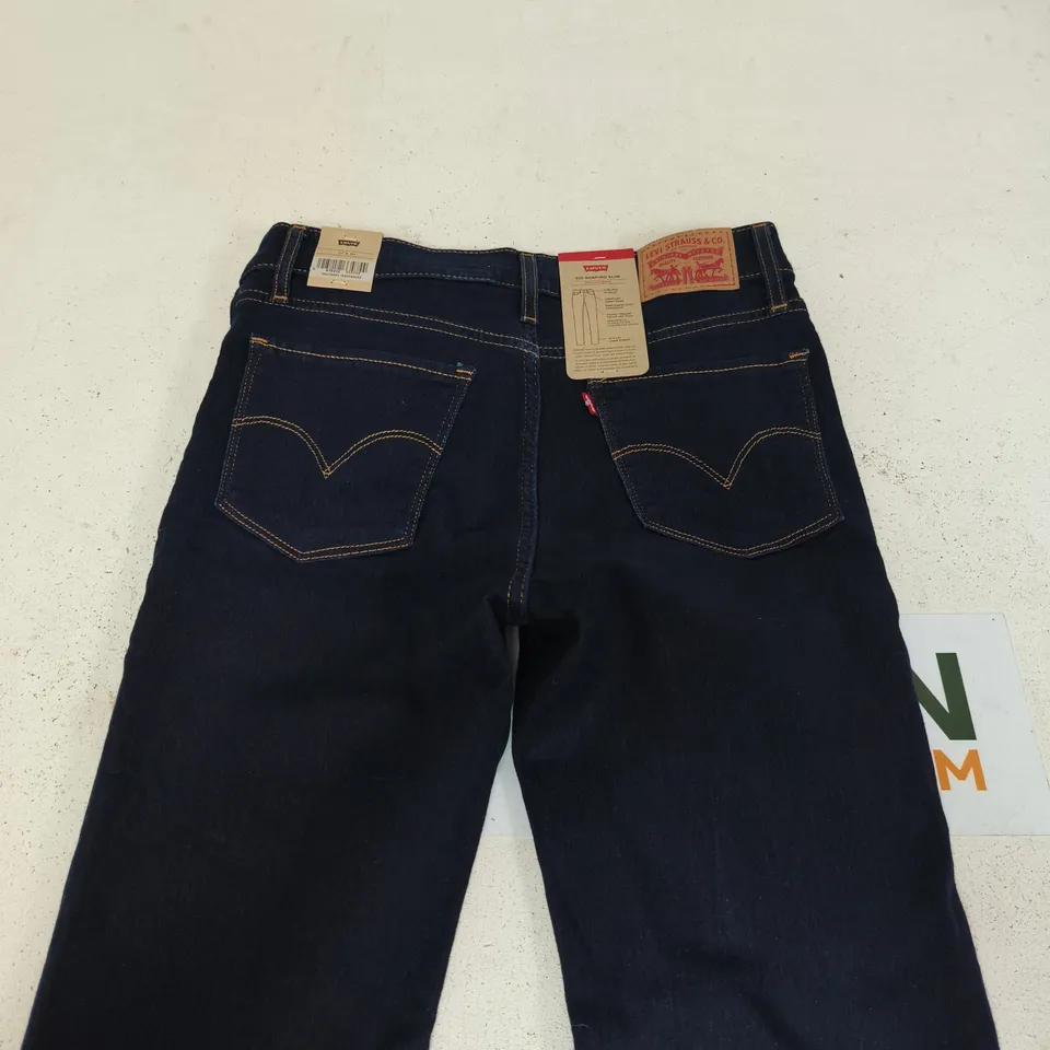 LEVI'S 312 SHAPING SLIM JEANS – DARK INDIGO, WOMEN'S 27 X 30