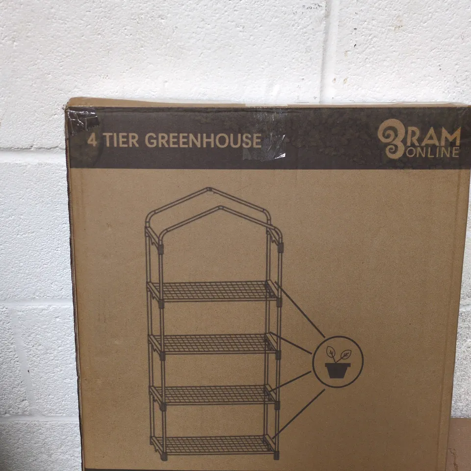 RAM ONLINE 4 TIER MINI GREENHOUSE