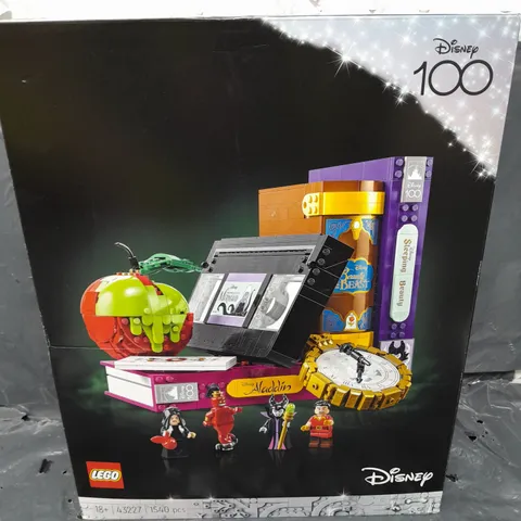 BOXED LEGO DISNEY VILLAIN ICONS SET FOR ADULTS 43227