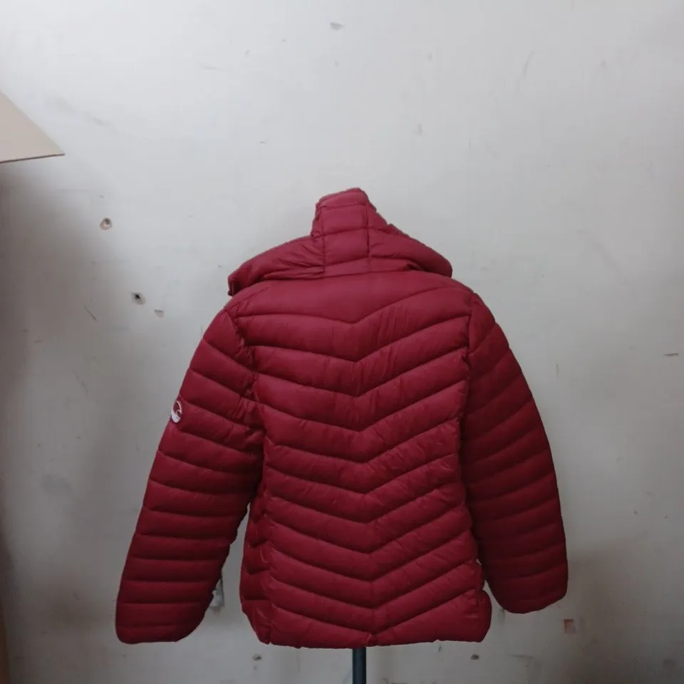 SOULCAL&CO RED PUFFER COAT SIZE 12