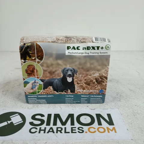 PAC NDXT+ MEDIUM/LARGE DOG TRAINING SYSTEM – REMOTE TRAINER (BOXED)